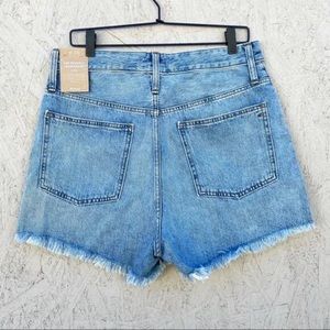 NWT Madewell Curvy Perfect Cut Off Jean Shorts 30